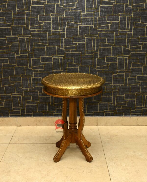 Brass Fitted Side Tables