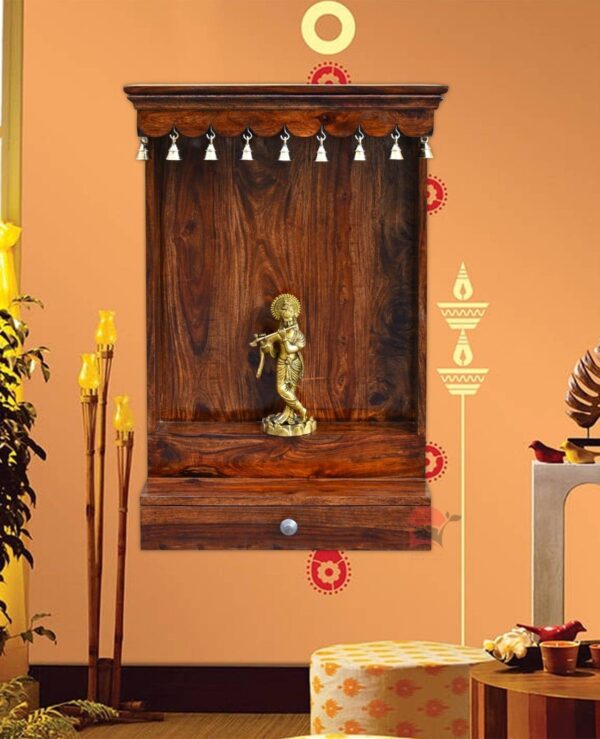 Wall Mounted Mandir for home